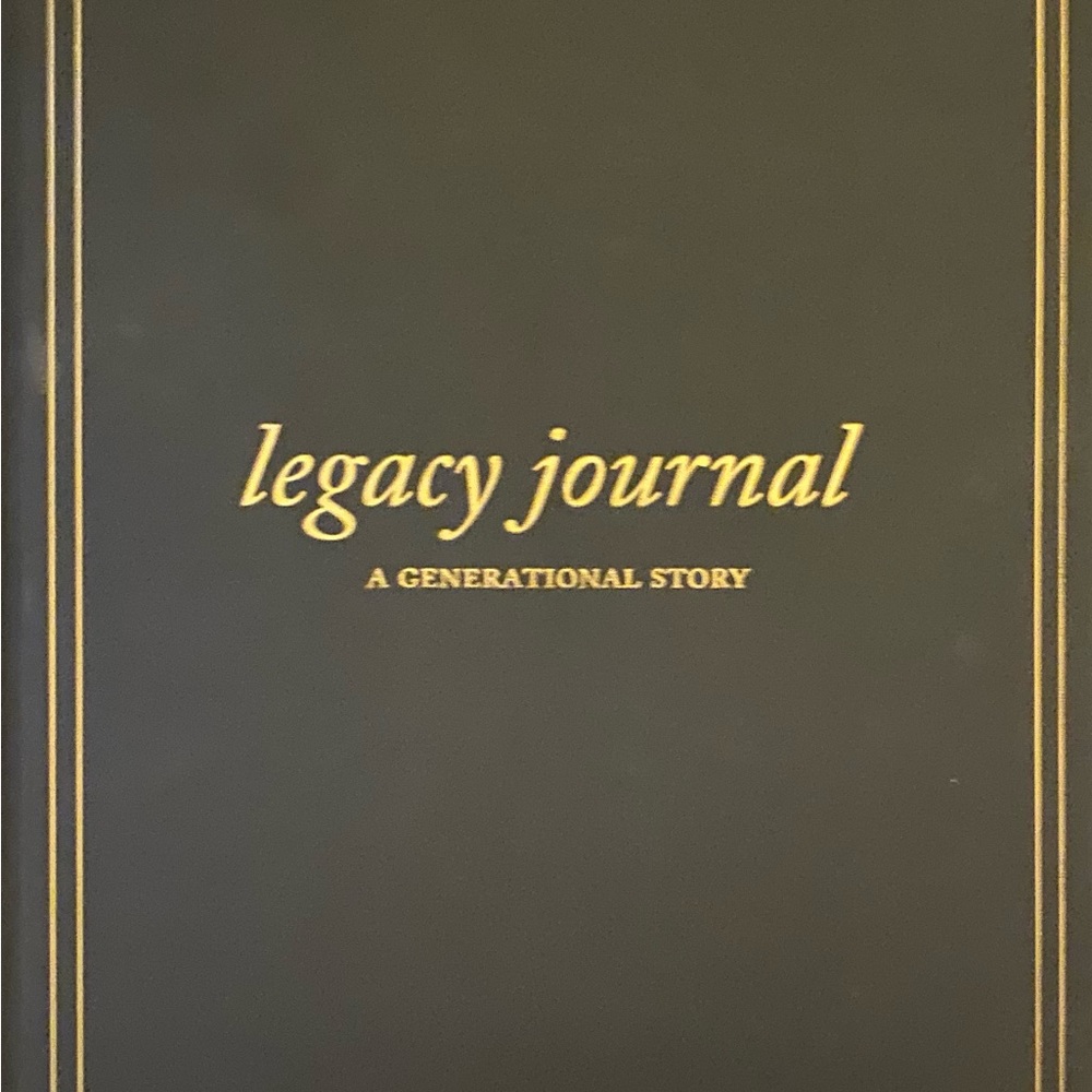 Black Legacy Journal - Grandparents Memory Book